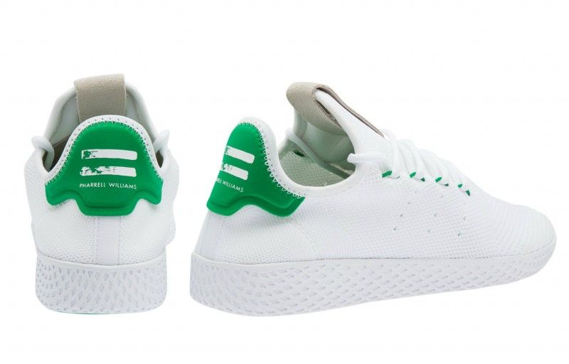  Adidas x Pharrell Williams Tennis Hu White/Green