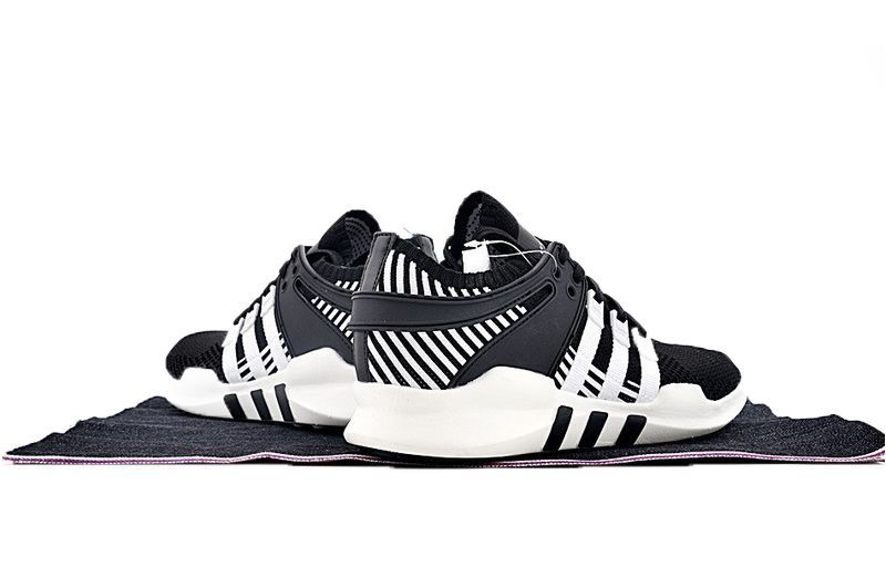 Adidas EQT Support ADV Primeknit черные с белым (39-43)