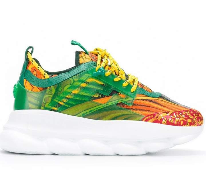 Versace Chain Reaction зеленые (35-39)