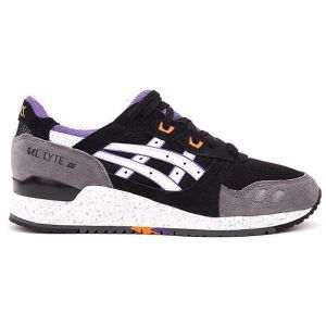 Asics Gel Lyte 3 черные с фиолетовым (39-43)