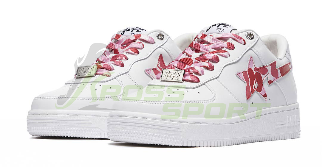Bape Sta White/Pink